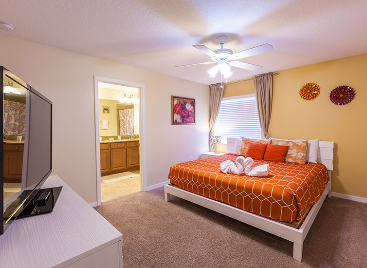 Bedroom in Vacation home in Orlando
